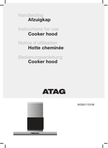 Manual ATAG WS9011EVM Cooker Hood