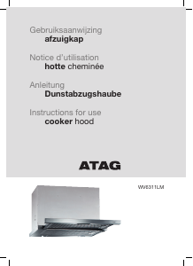 Manual ATAG WV6311LM Cooker Hood