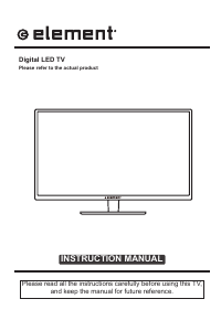 Handleiding Element Electronics ELSJ5017 LED televisie