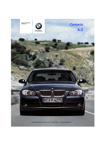 Handleiding BMW 318i (2007)