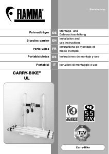 Handleiding Fiamma Carry-Bike UL Fietsendrager