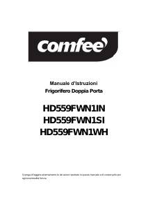 Manuale Comfee HD559FWN1WH Frigorifero-congelatore