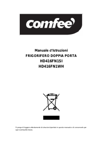 Manuale Comfee HD416FN1SI Frigorifero-congelatore