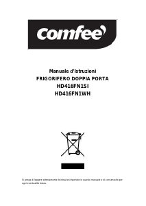 Manuale Comfee HD416FN1WH Frigorifero-congelatore