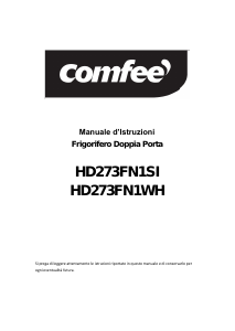 Manuale Comfee HD273FN1SI Frigorifero-congelatore