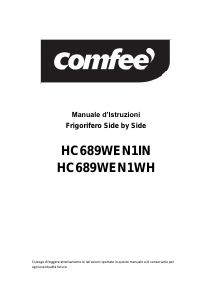 Manuale Comfee HC689WEN1IN Frigorifero-congelatore