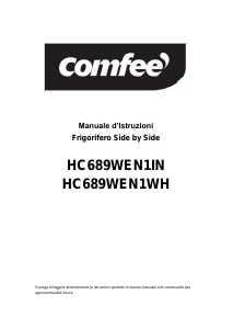 Manuale Comfee HC689WEN1WH Frigorifero-congelatore