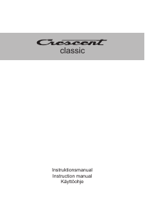 Bruksanvisning Crescent Classic Barnvagn