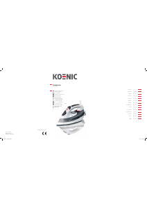 Manual de uso Koenic KSI 240 Plancha