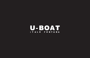 Manuale U-Boat 8014 Chimera 43 Bronze Chrono Orologio da polso