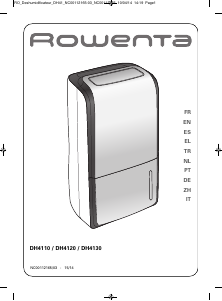 Manuale Rowenta DH4130F0 Deumidificatore