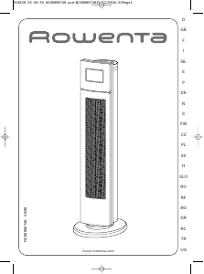 Manuale Rowenta VU6555F0 Ventilatore