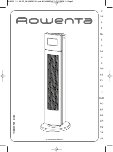 Manual Rowenta VU6520F0 Fan