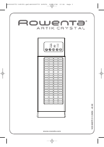 Manuale Rowenta VU9050F0 Artik Crystal Ventilatore