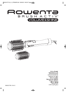 Manuale Rowenta CF9320E0 Brush Activ Modellatore per capelli