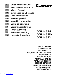 Használati útmutató Candy CDP 1L39S Mosogatógép