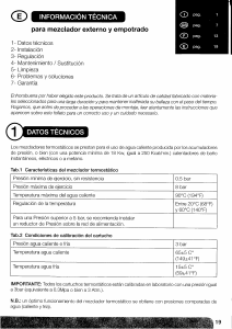 Manual de uso Teka MT Plus Alcachofa de ducha