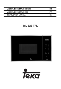 Manual Teka ML 825 TFL Micro-onda