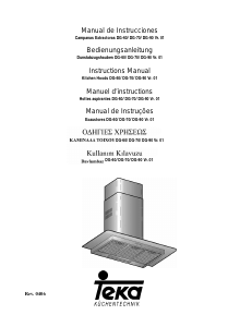 Bedienungsanleitung Teka DG 985 Dunstabzugshaube