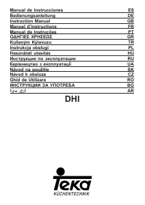 Εγχειρίδιο Teka DHI 90 Απορροφητήρας
