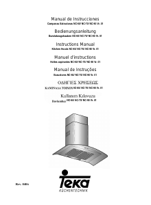 Mode d’emploi Teka NC 785 Hotte aspirante