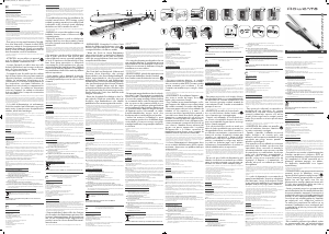 كتيب جهاز فرد الشعر SF7660F0 Rowenta