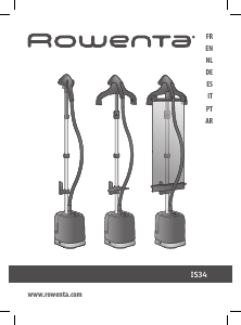 Manual Rowenta IS3440D1 Vaporizador de vestuário