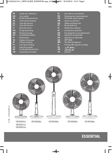 Посібник Rowenta VU2110F0 Essential Вентилятор