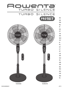 Käyttöohje Rowenta VU5570F1 Turbo Silence Tuuletin