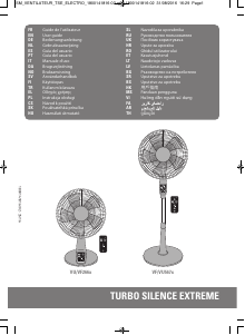 Manual de uso Rowenta VU5670F0 Turbo Silence Extreme Ventilador