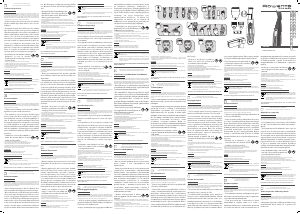 Руководство Rowenta TN3620F0 Nomad Триммер для бороды
