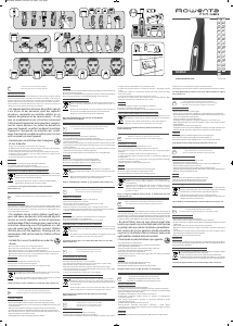 Brugsanvisning Rowenta TN3650F0 Nomad Skægtrimmer