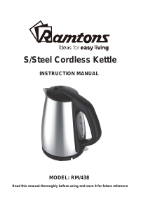 Handleiding Ramtons RM/438 Waterkoker