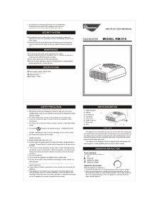 Manual Ramtons RM/314 Heater