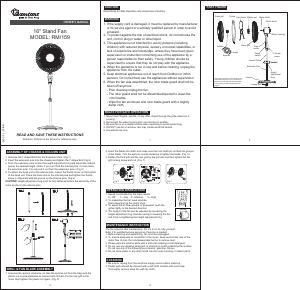 Manual Ramtons RM/159 Fan