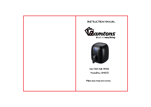 Handleiding Ramtons RM/375 Friteuse