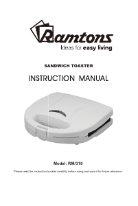 Handleiding Ramtons RM/318 Contactgrill