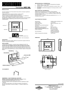 Manuale Orbis Neo ML Termostato