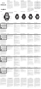 説明書 Nixon A1180-001-00 Guerilla Tactics 時計