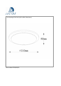 Hướng dẫn sử dụng Lucide 07104/30/70 Basic Đèn