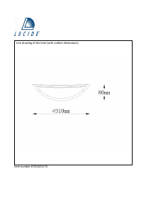 Brugsanvisning Lucide 07204/01/70 Basic Lampe