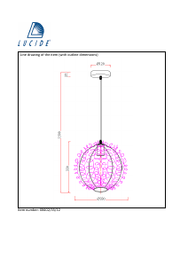 Hướng dẫn sử dụng Lucide 08402/35/12 Noon Đèn