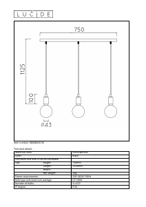 Hướng dẫn sử dụng Lucide 08408/03/30 Fix multiple Đèn