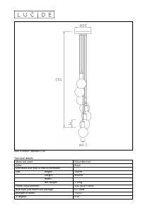 Hướng dẫn sử dụng Lucide 08408/07/30 Fix multiple Đèn