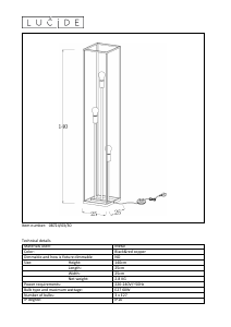 Hướng dẫn sử dụng Lucide 08724/03/30 Arthur Đèn