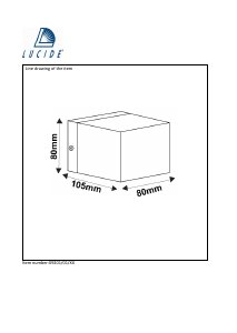 Hướng dẫn sử dụng Lucide 09201/01/12 Devi Đèn