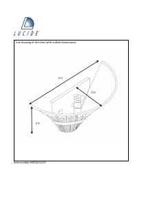 Hướng dẫn sử dụng Lucide 09205/01/97 Canna Đèn