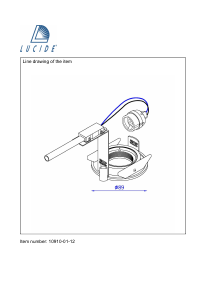 Kasutusjuhend Lucide 10910/01/12 Eas Lamp