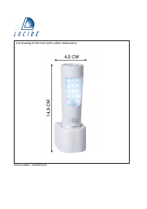 Руководство Lucide 11200/02/31 Bo Светильник