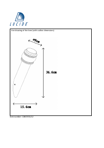 Hướng dẫn sử dụng Lucide 11807/01/12 Mirane Đèn